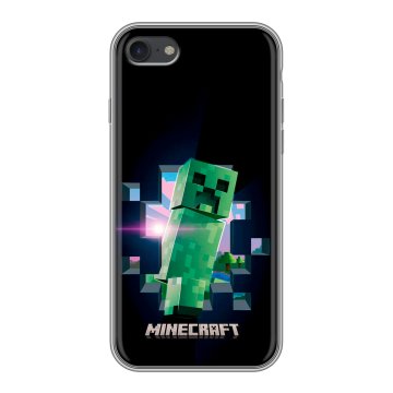 Силиконовый чехол на Iphone 7 с принтом Майнкрафт Minecraft Силиконовый чехол на Iphone 7 с принтом Майнкрафт Minecraft