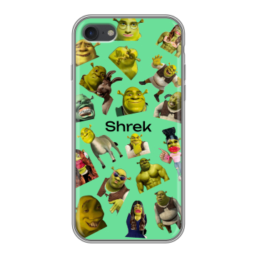 Силиконовый чехол на Iphone 7 с принтом Шрек Shrek Силиконовый чехол на Iphone 7 с принтом Шрек Shrek
