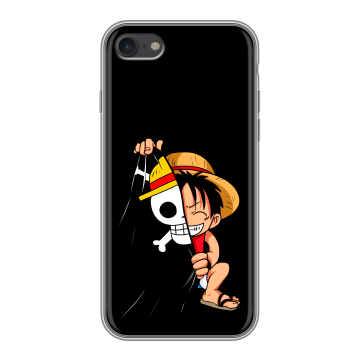 Силиконовый чехол на Iphone 7 с принтом One Piece Ван Пис Силиконовый чехол на Iphone 7 с принтом One Piece Ван Пис