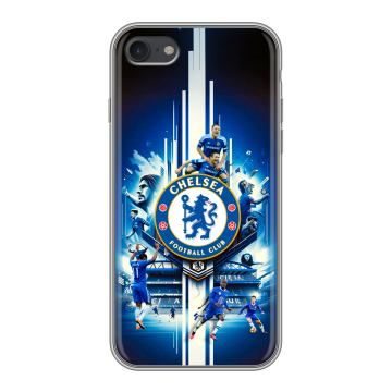Силиконовый чехол на Iphone 7 с принтом Chelsea Челси Силиконовый чехол на Iphone 7 с принтом Chelsea Челси