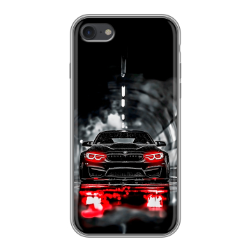 Силиконовый чехол на Iphone 7 с принтом BMW БМВ Силиконовый чехол на Iphone 7 с принтом BMW БМВ