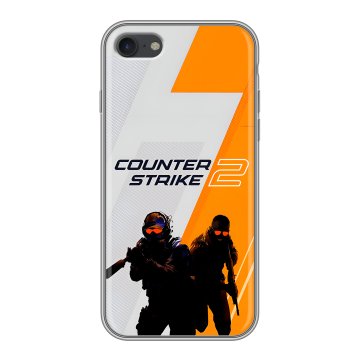 Силиконовый чехол на Iphone 7 с принтом Counter Strike Силиконовый чехол на Iphone 7 с принтом Counter Strike