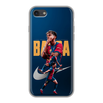 Силиконовый чехол на Iphone 7 с принтом Барселона Barca Yamal Силиконовый чехол на Iphone 7 с принтом Барселона Barca Yamal