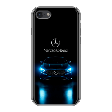 Силиконовый чехол на Iphone 7 с принтом Mercedes Мерседес Силиконовый чехол на Iphone 7 с принтом Mercedes Мерседес