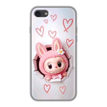 Силиконовый чехол на Iphone 7 с принтом Labubu Лабубу Силиконовый чехол на Iphone 7 с принтом Labubu Лабубу