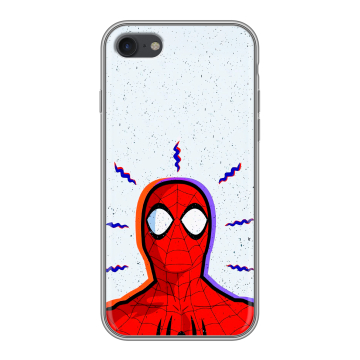 Силиконовый чехол на Iphone 7 с принтом Spiderman Человек паук Силиконовый чехол на Iphone 7 с принтом Spiderman Человек паук