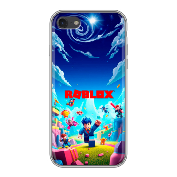 Силиконовый чехол на Iphone 7 с принтом Roblox Роблокс Силиконовый чехол на Iphone 7 с принтом Roblox Роблокс