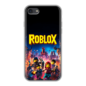 Силиконовый чехол на Iphone 7 с принтом Roblox Роблокс Силиконовый чехол на Iphone 7 с принтом Roblox Роблокс