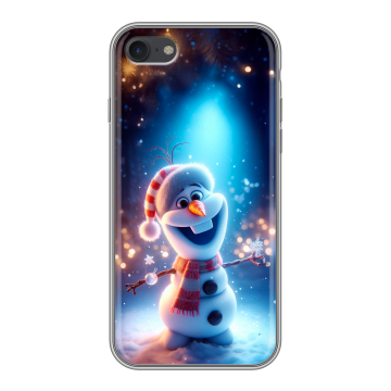 Силиконовый чехол на Iphone 7 с принтом Новый год Силиконовый чехол на Iphone 7 с принтом Новый год