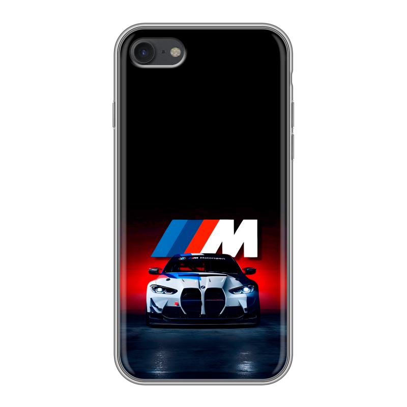 Силиконовый чехол на Iphone 7 с принтом БМВ BMW Силиконовый чехол на Iphone 7 с принтом БМВ BMW