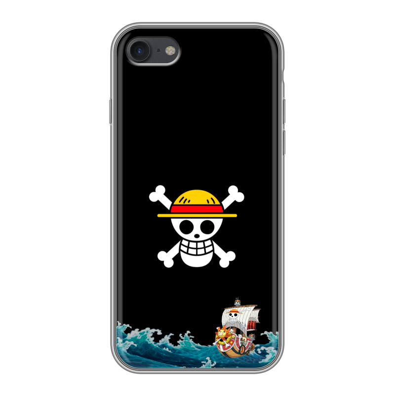 Силиконовый чехол на Iphone 7 с принтом One Piece Ван Пис Силиконовый чехол на Iphone 7 с принтом One Piece Ван Пис