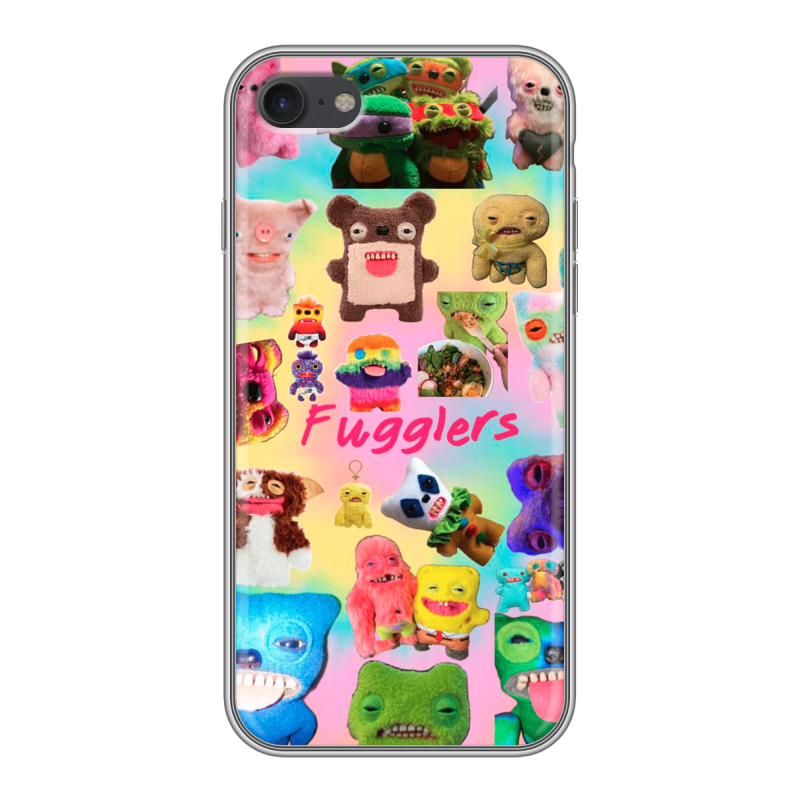 Силиконовый противоударный чехол на Iphone 7 с принтом Флагер Fuggler Силиконовый противоударный чехол на Iphone 7 с принтом Флагер Fuggler