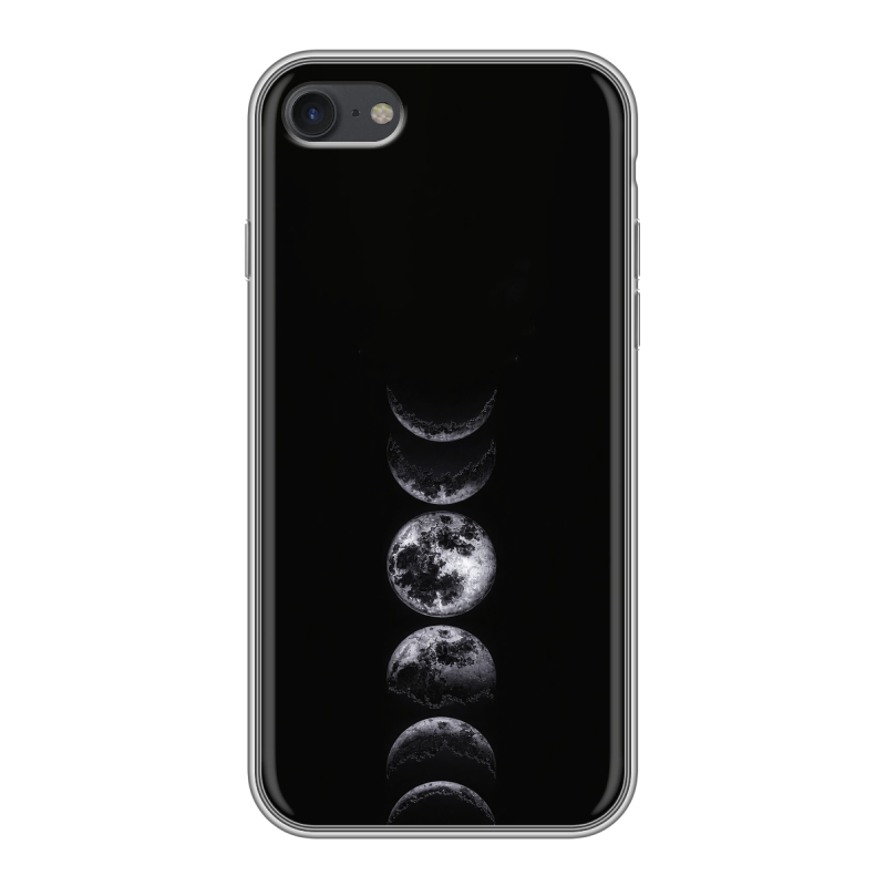 Силиконовый противоударный чехол на Iphone 7 с принтом женский Силиконовый противоударный чехол на Iphone 7 с принтом женский