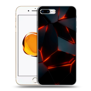 Силиконовый чехол на Iphone 7 Plus с принтом Яркие абстракции Силиконовый чехол на Iphone 7 Plus с принтом Яркие абстракции