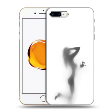 Силиконовый чехол на Iphone 7 Plus с принтом Силуэт Силиконовый чехол на Iphone 7 Plus с принтом Силуэт