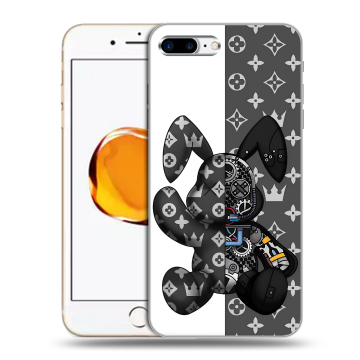 Силиконовый чехол на Iphone 7 Plus с принтом Луи робот Силиконовый чехол на Iphone 7 Plus с принтом Луи робот