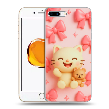 Силиконовый чехол на Iphone 7 Plus с принтом для девочек Силиконовый чехол на Iphone 7 Plus с принтом для девочек