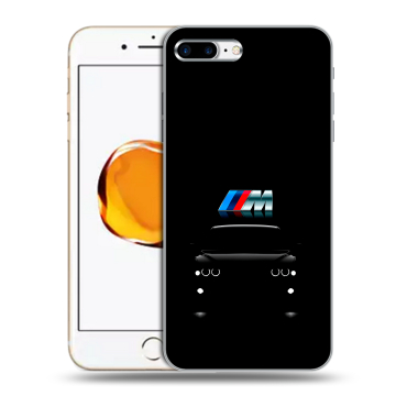 Силиконовый чехол на Iphone 7 Plus с принтом БМВ BMW Силиконовый чехол на Iphone 7 Plus с принтом БМВ BMW
