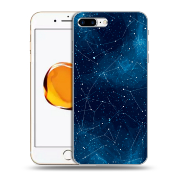 Силиконовый чехол на Iphone 7 Plus с принтом Космос звезды Силиконовый чехол на Iphone 7 Plus с принтом Космос звезды