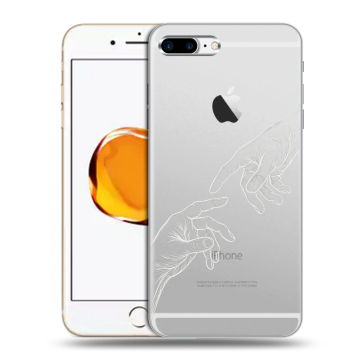 Силиконовый чехол на Iphone 7 Plus с принтом Сотворение мира Силиконовый чехол на Iphone 7 Plus с принтом Сотворение мира