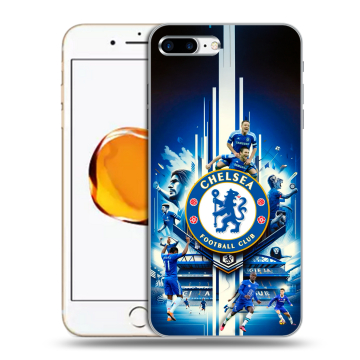Силиконовый чехол на Iphone 7 Plus с принтом Chelsea Челси Силиконовый чехол на Iphone 7 Plus с принтом Chelsea Челси