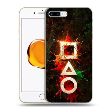Силиконовый чехол на Iphone 7 Plus с принтом Squid Game Игра кальмара Силиконовый чехол на Iphone 7 Plus с принтом Squid Game Игра кальмара