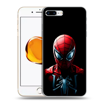 Силиконовый чехол на Iphone 7 Plus с принтом Spiderman Человек паук Силиконовый чехол на Iphone 7 Plus с принтом Spiderman Человек паук