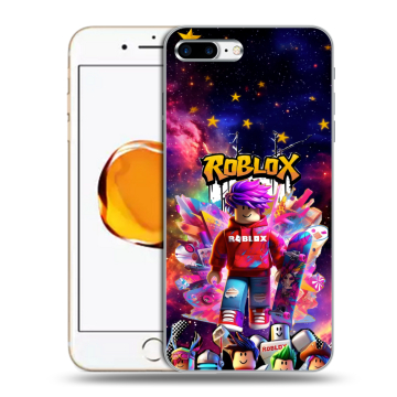 Силиконовый чехол на Iphone 7 Plus с принтом Roblox Роблокс Силиконовый чехол на Iphone 7 Plus с принтом Roblox Роблокс