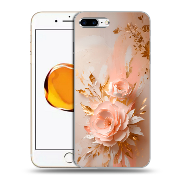 Силиконовый чехол на Iphone 7 Plus с принтом женский Силиконовый чехол на Iphone 7 Plus с принтом женский