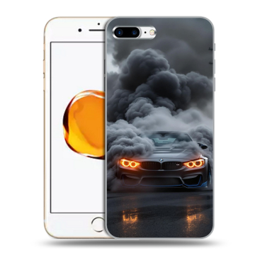 Силиконовый чехол на Iphone 7 Plus с принтом BMW БМВ Силиконовый чехол на Iphone 7 Plus с принтом BMW БМВ