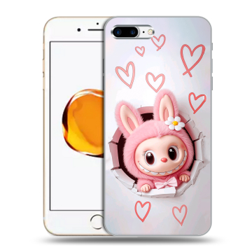 Силиконовый чехол на Iphone 7 Plus с принтом Labubu Лабубу Силиконовый чехол на Iphone 7 Plus с принтом Labubu Лабубу