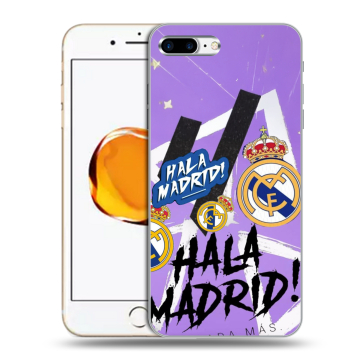 Силиконовый чехол на Iphone 7 Plus с принтом Real Madrid Реал Мадрид Силиконовый чехол на Iphone 7 Plus с принтом Real Madrid Реал Мадрид