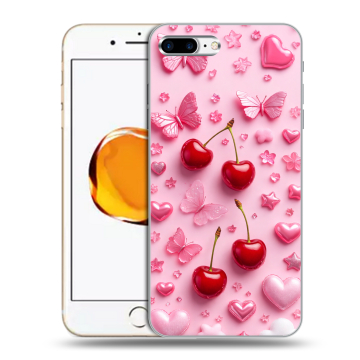 Силиконовый чехол на Iphone 7 Plus с принтом для девочек Силиконовый чехол на Iphone 7 Plus с принтом для девочек