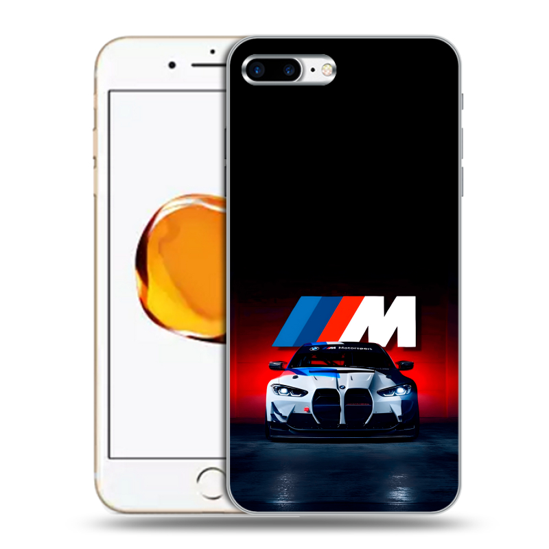 Пластиковый чехол на Iphone 7 Plus с принтом БМВ BMW Пластиковый чехол на Iphone 7 Plus с принтом БМВ BMW