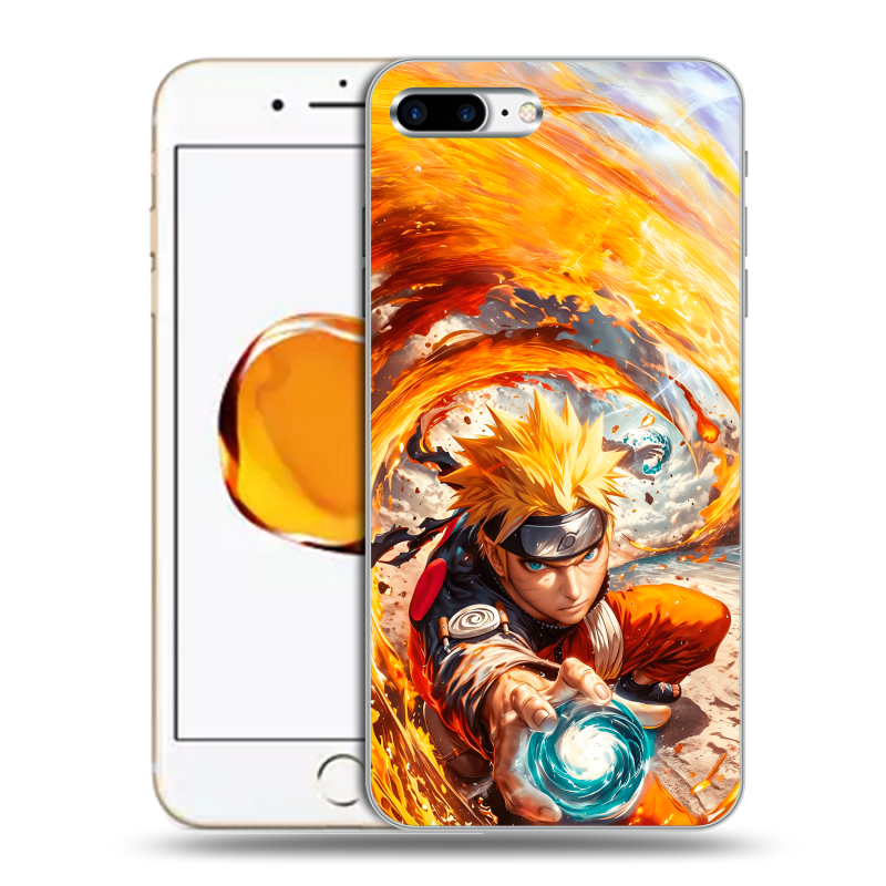 Силиконовый чехол на Iphone 7 Plus с принтом Аниме Наруто Naruto Силиконовый чехол на Iphone 7 Plus с принтом Аниме Наруто Naruto