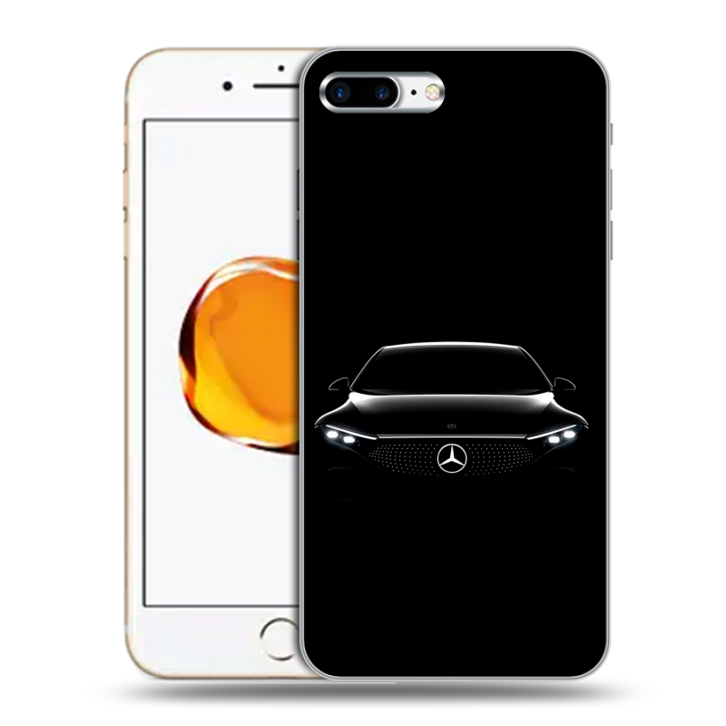 Пластиковый чехол на Iphone 7 Plus с принтом Mercedes Мерседес Пластиковый чехол на Iphone 7 Plus с принтом Mercedes Мерседес