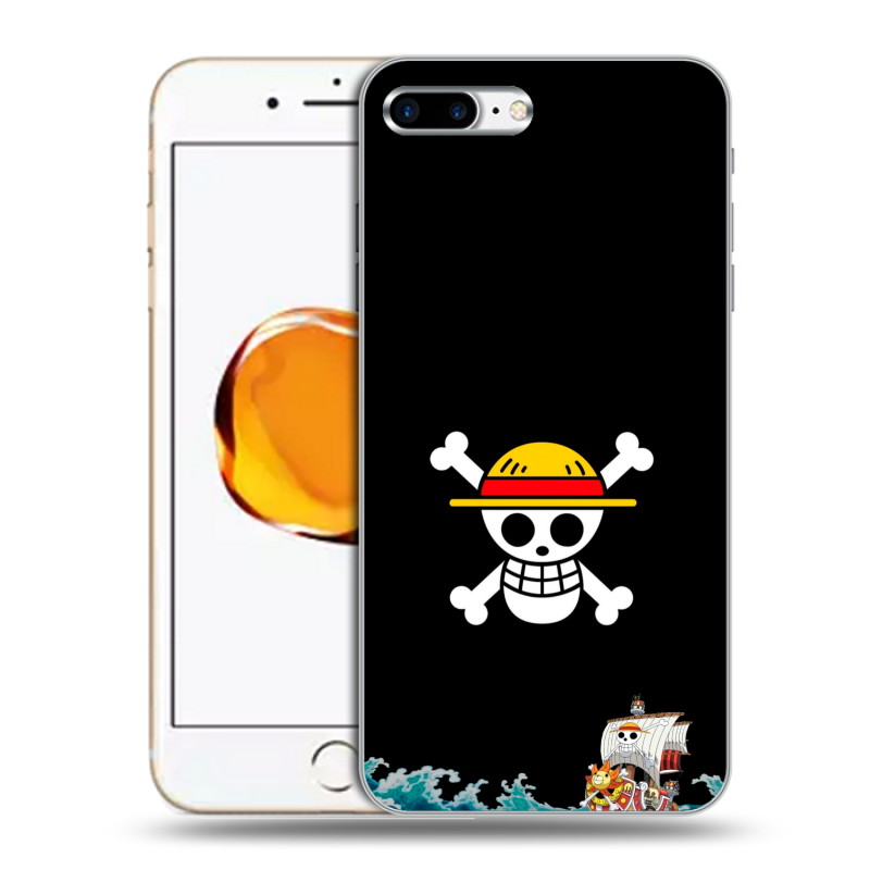 Пластиковый чехол на Iphone 7 Plus с принтом One Piece Ван Пис Пластиковый чехол на Iphone 7 Plus с принтом One Piece Ван Пис