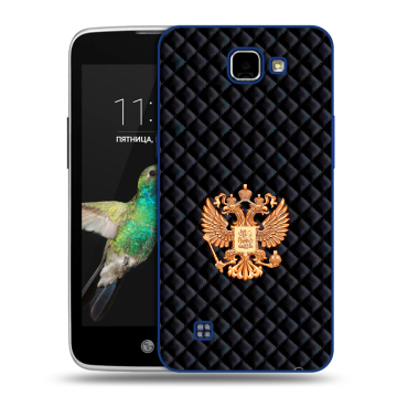 Пластиковый чехол на LG K4 с принтом Герб России принт Пластиковый чехол на LG K4 с принтом Герб России принт