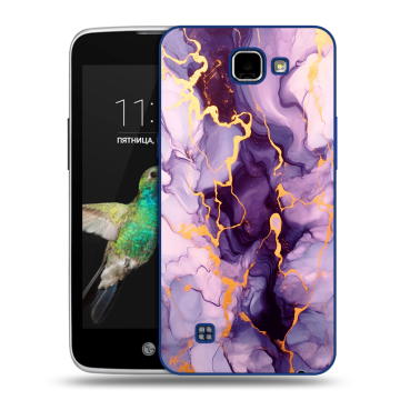 Пластиковый чехол на LG K4 с принтом Мрамор Пластиковый чехол на LG K4 с принтом Мрамор