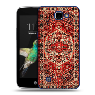 Пластиковый чехол на LG K4 с принтом Ковер