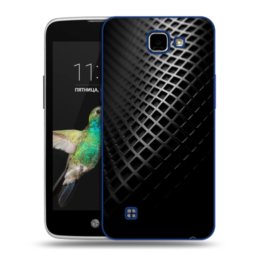Пластиковый чехол на LG K4 с принтом Текстура металла Пластиковый чехол на LG K4 с принтом Текстура металла