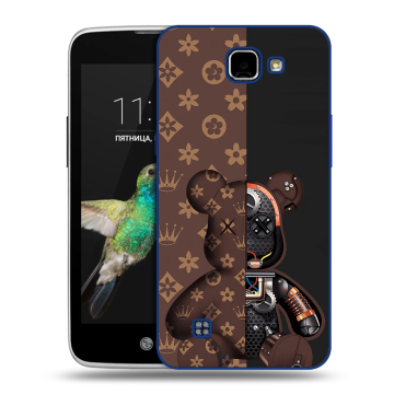 Пластиковый чехол на LG K4 с принтом Луи робот Пластиковый чехол на LG K4 с принтом Луи робот