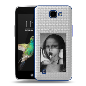 Пластиковый чехол на LG K4 с принтом Мона Лиза