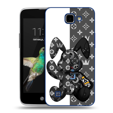 Пластиковый чехол на LG K4 с принтом Луи робот Пластиковый чехол на LG K4 с принтом Луи робот
