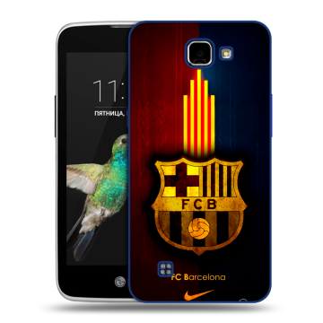 Пластиковый чехол на LG K4 с принтом Барселона Barcelona