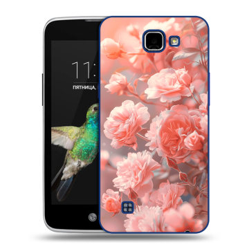 Пластиковый чехол на LG K4 с принтом Розы цветы Пластиковый чехол на LG K4 с принтом Розы цветы