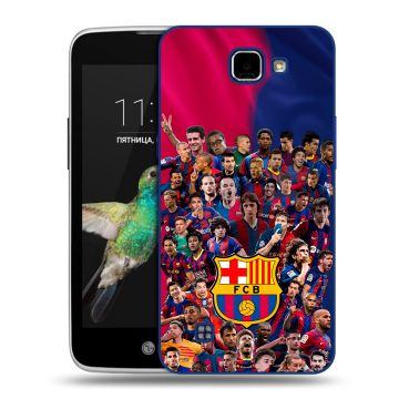 Пластиковый чехол на LG K4 с принтом Барселона Barcelona
