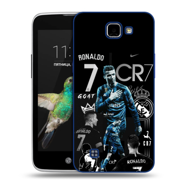 Пластиковый чехол на LG K4 с принтом Реал Роналдо
