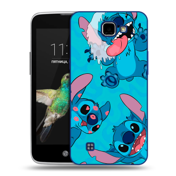 Пластиковый чехол на LG K4 с принтом Лило и Стич