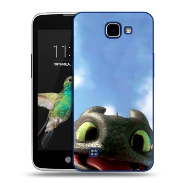 Пластиковый чехол на LG K4 с принтом Как приручить дракона